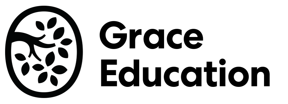 Grace Education Logo Black